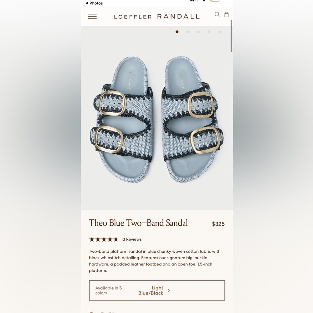 Loeffler Randall sandals